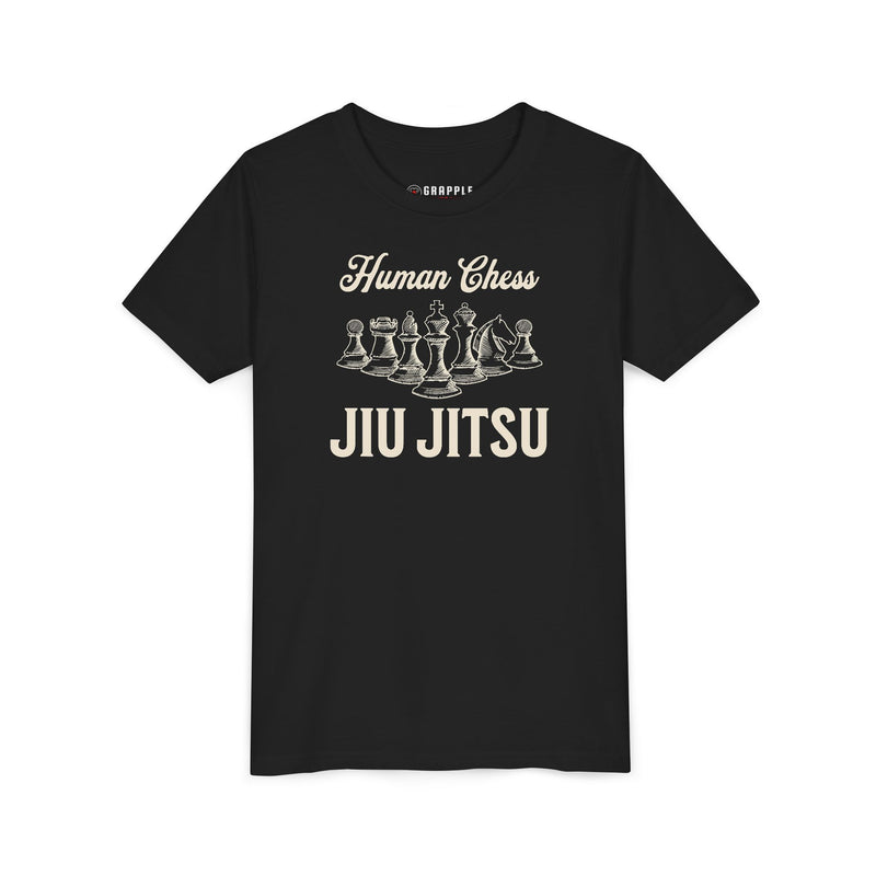 Human Chess BJJ Kids T Shirt