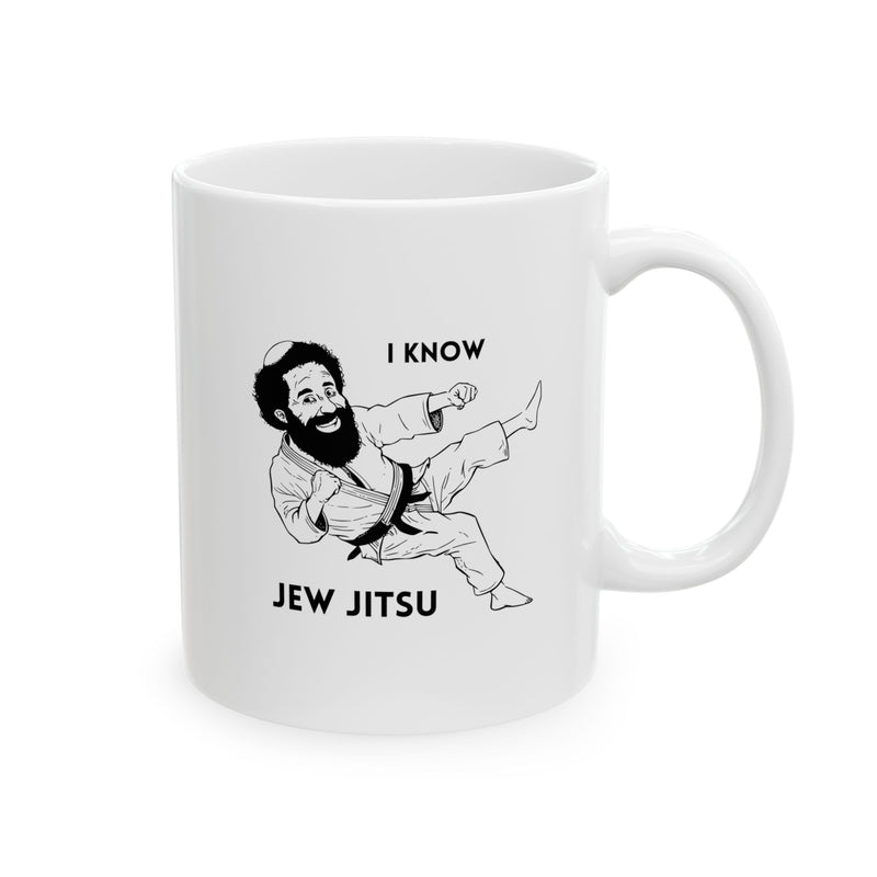 I know Jew Jitsu Coffee Mug