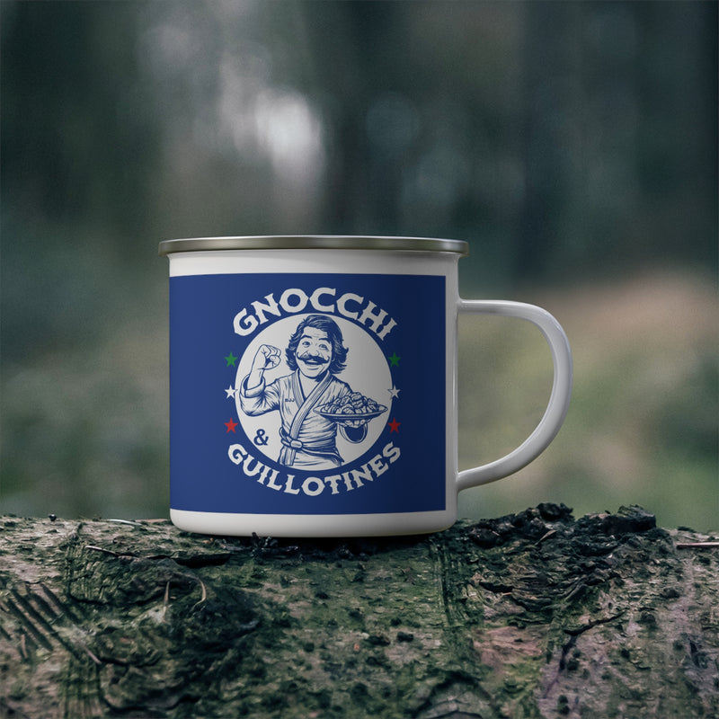 Italian Heritage Enamel Camping Mug