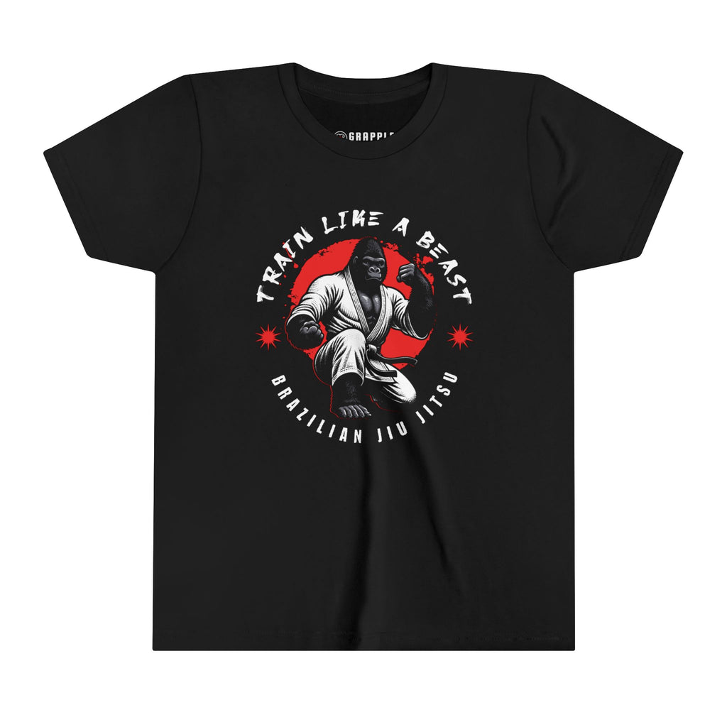 Youth Train Like A Beast Kids T Shirt