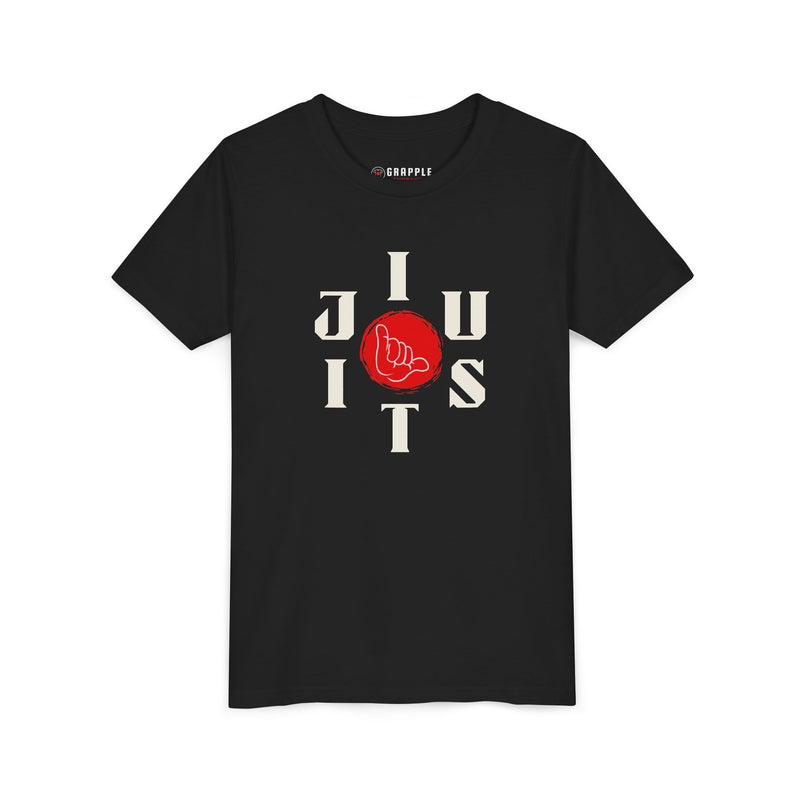 Youth Jiu Jitsu Shaka Kids T Shirt
