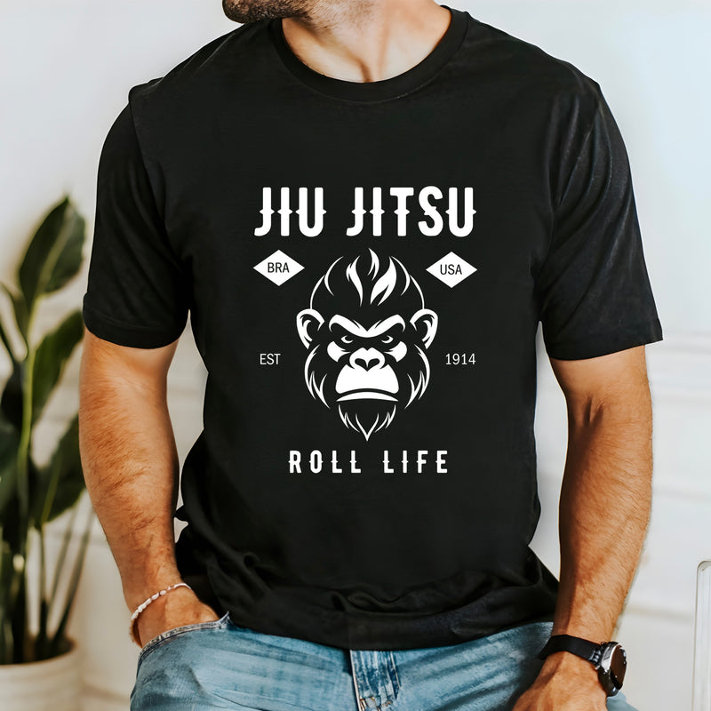 Roll Life Gorilla T Shirt