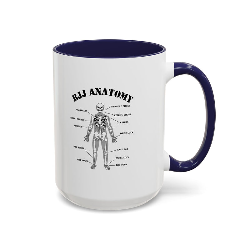 BJJ Anatomy Coffee Mug