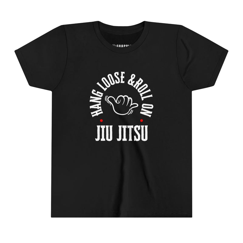 Youth Hang Loose & Roll On Kids Jiu Jitsu T Shirt