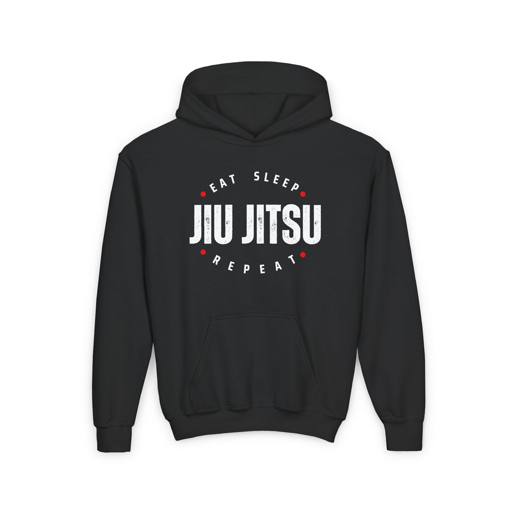 Eat Sleep Repeat Jiu Jitsu Kids Hoodie