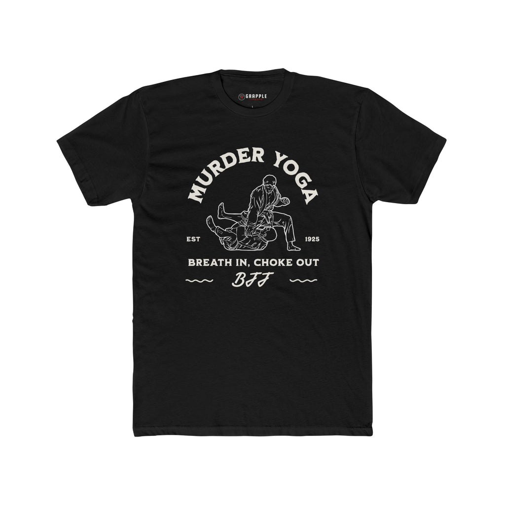 Murder Yoga Vintage BJJ T Shirt