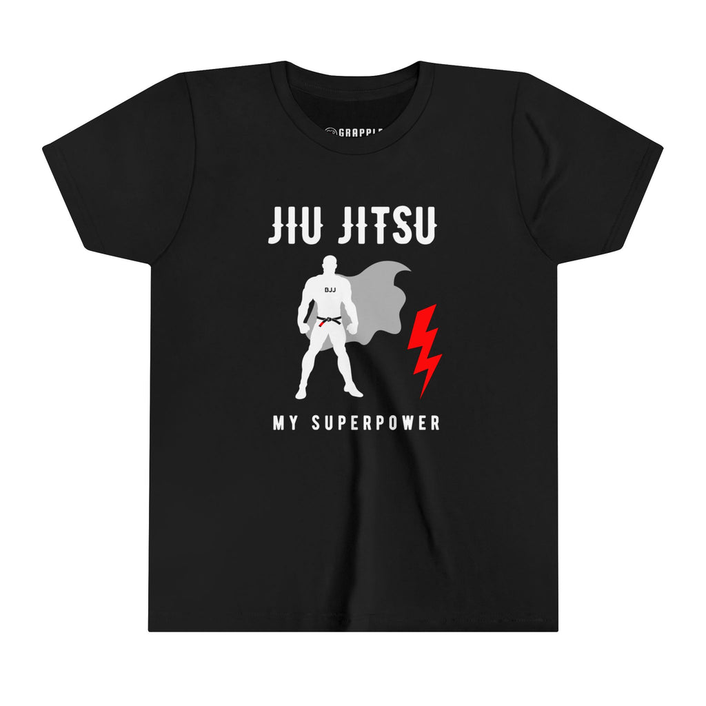 Youth Jiu Jitsu My Superpower Kids T Shirt