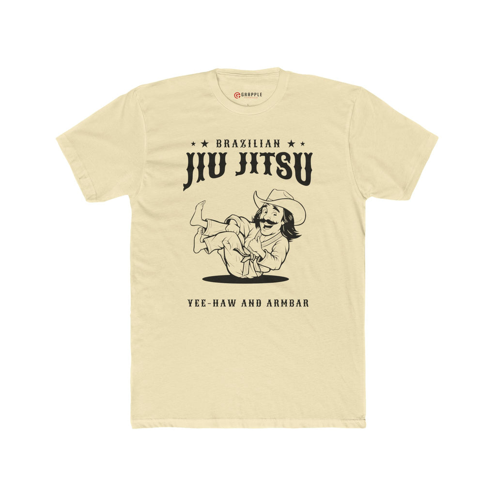 Yee Haw and Armbar Cowboy Jiu Jitsu T Shirt