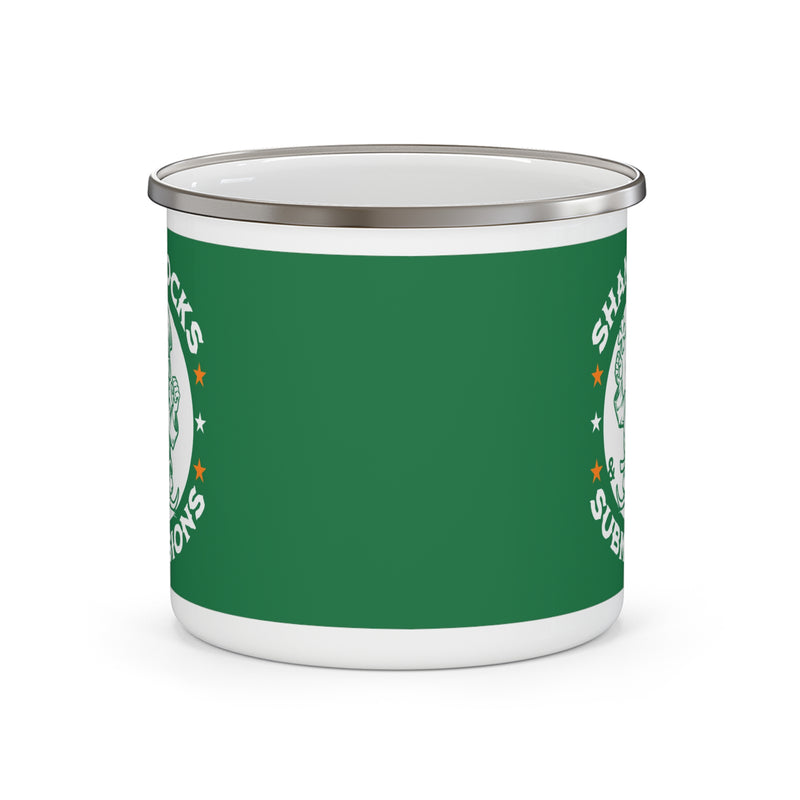 Irish Heritage Enamel Camping Mug