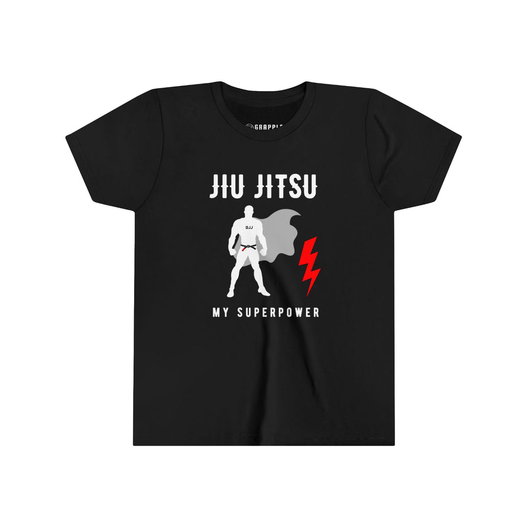 Youth Jiu Jitsu My Superpower Kids T Shirt