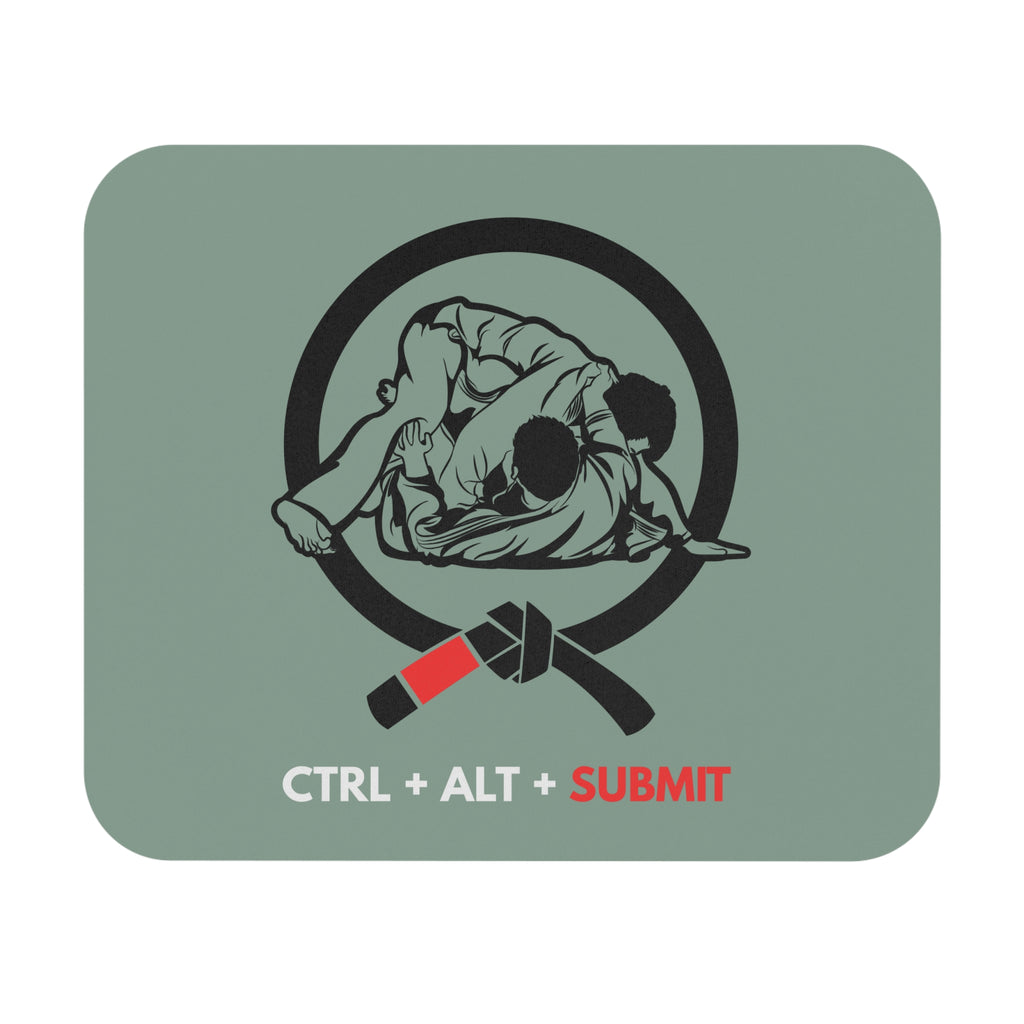 CTRL + ALT + SUBMIT – Funny Jiu Jitsu Mouse Pad