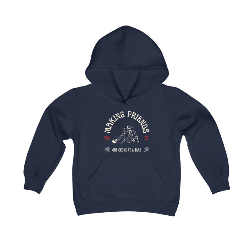 Making Friends Kids Youth Hoodie