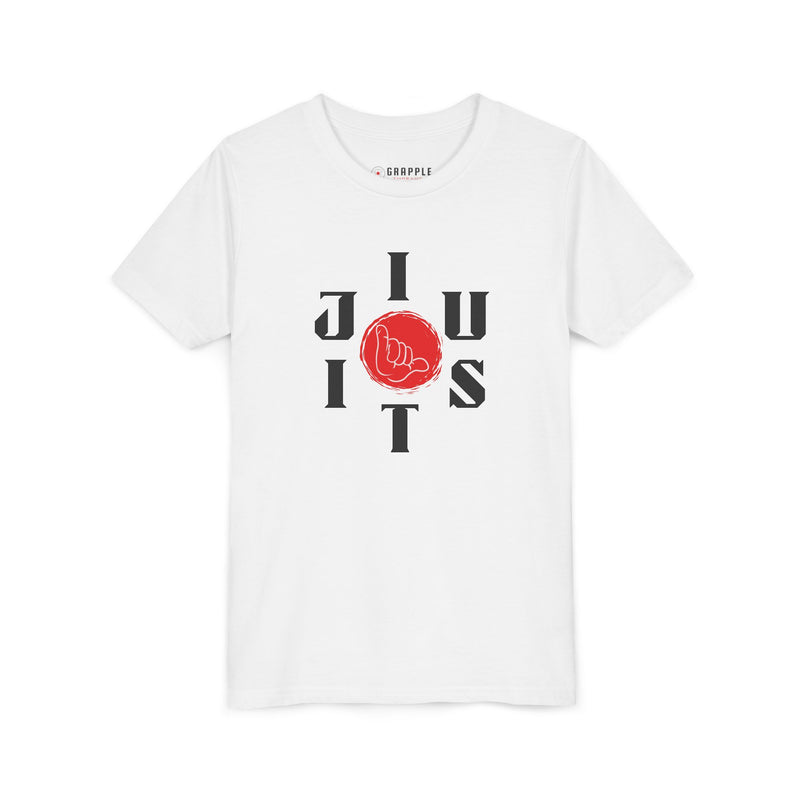 Youth Jiu Jitsu Shaka Kids T Shirt