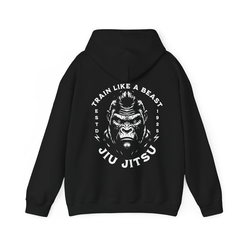 Train Like A Beast Jiu Jitsu Hoodie