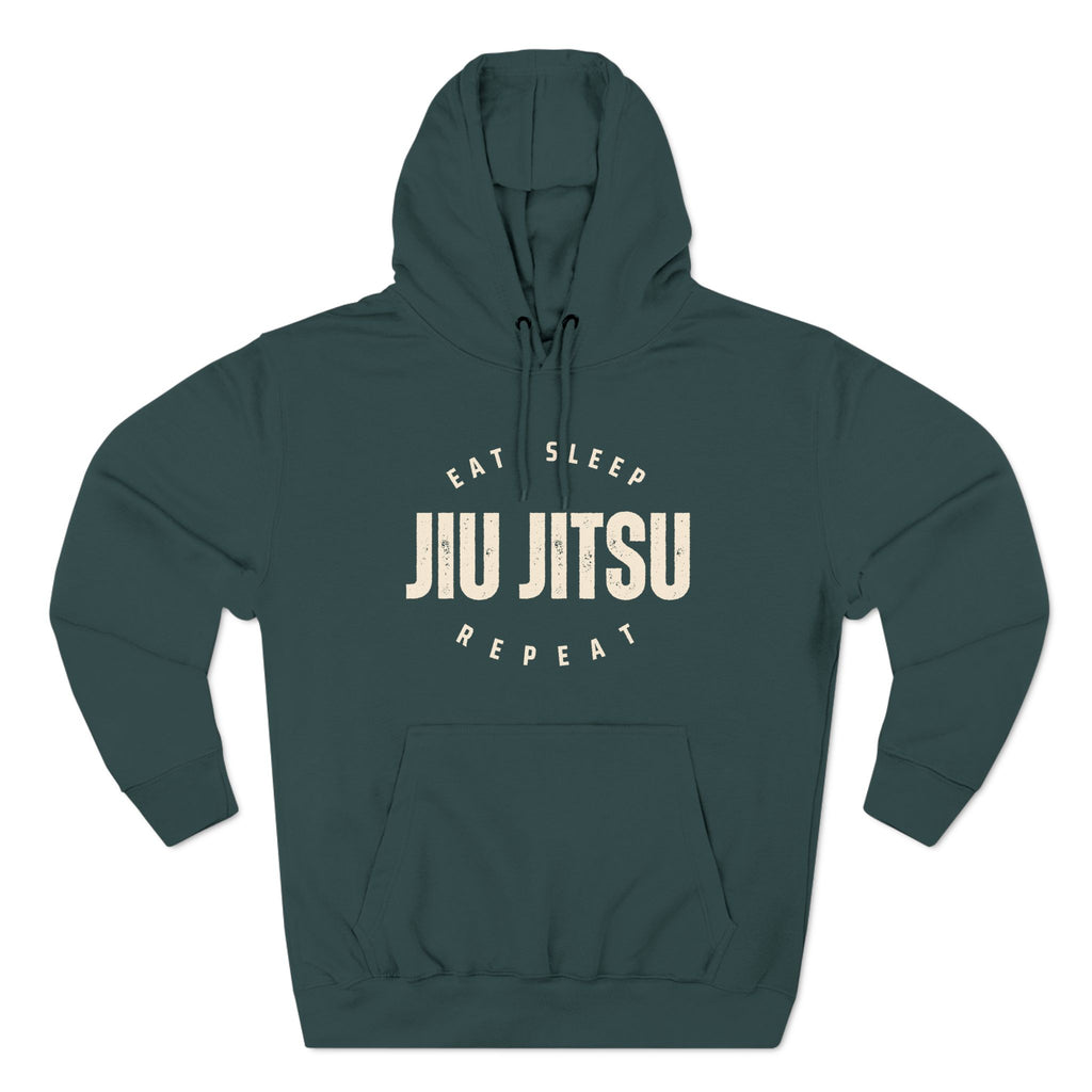 Eat Sleep Jiu Jitsu Repeat Hoodie