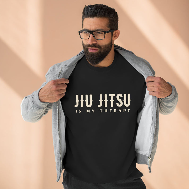 Brazilian Jiu Jitsu Is My Therapy Sweatshirt