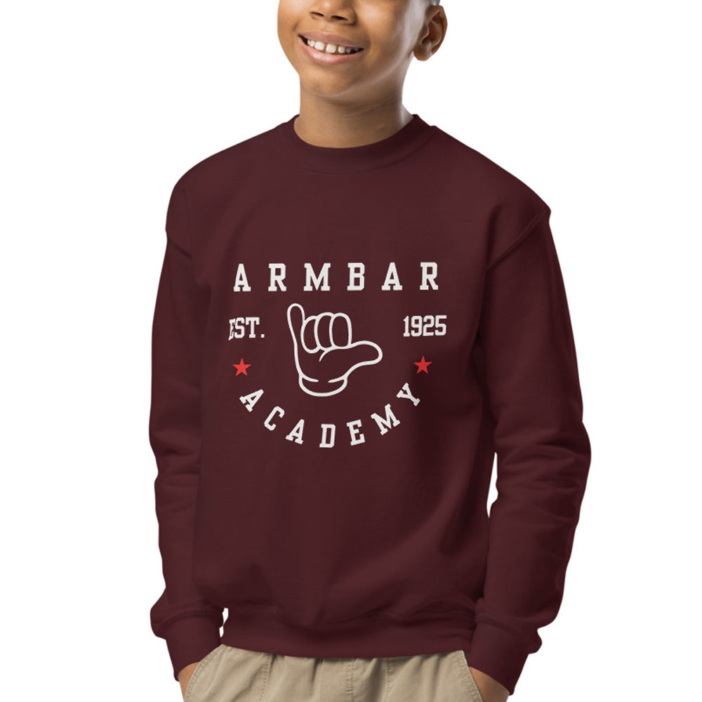 Varsity BJJ Youth crewneck sweatshirt