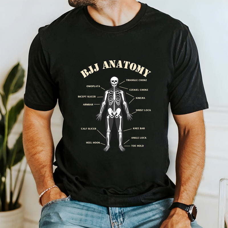 BJJ Anatomy T Shirt