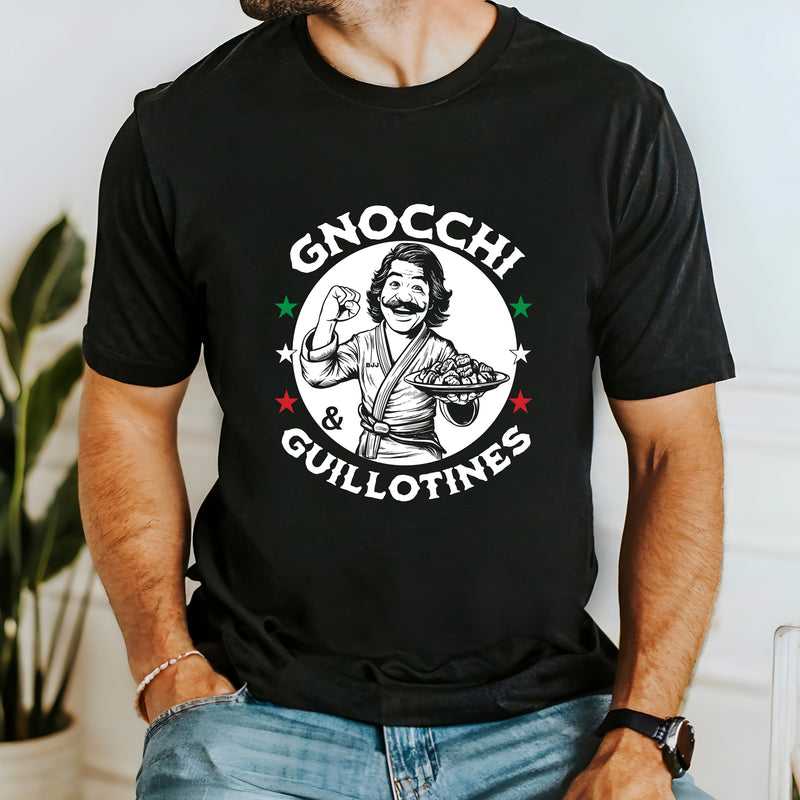 Gnocchi & Guillotines Italian BJJ Tee