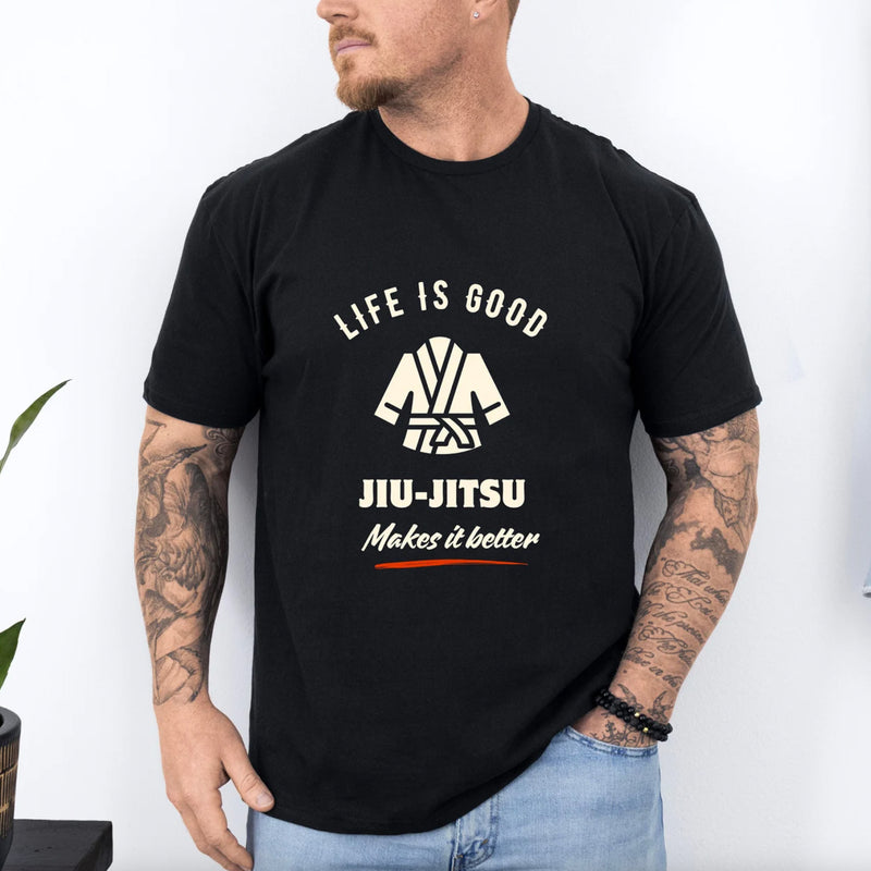 Jiu Jitsu Life Is Good T Shirt