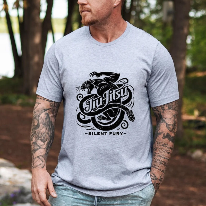 Silent Fury BJJ T Shirt