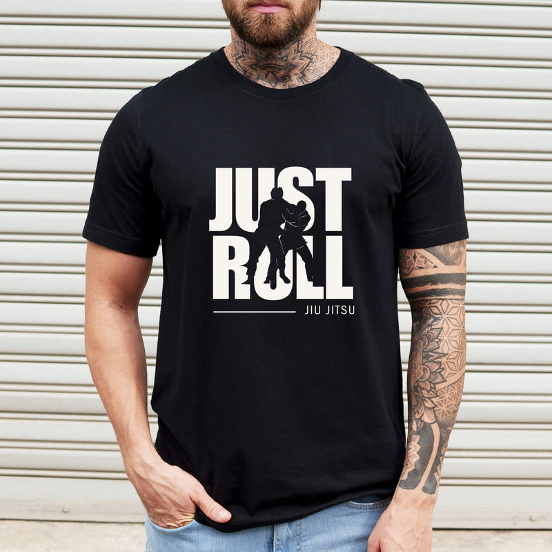 Just Roll BJJ T Shirt