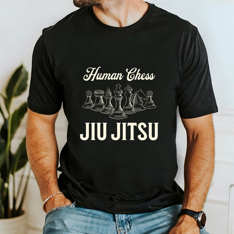 Human Chess BJJ T Shirt