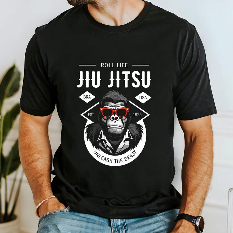 Roll Life BJJ T Shirt