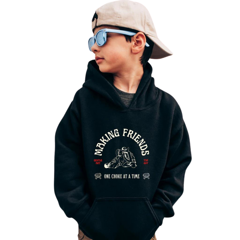 Making Friends Kids Youth Hoodie