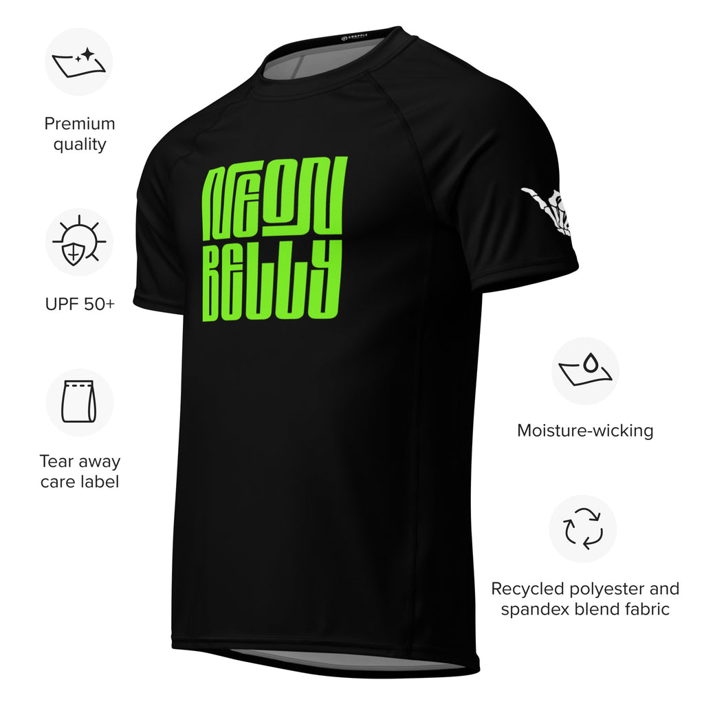 Neon Belly BJJ Men's Rash Guard – Grapple Threads