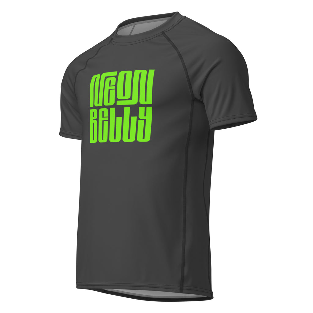 Neon Belly BJJ Men’s Rash Guard