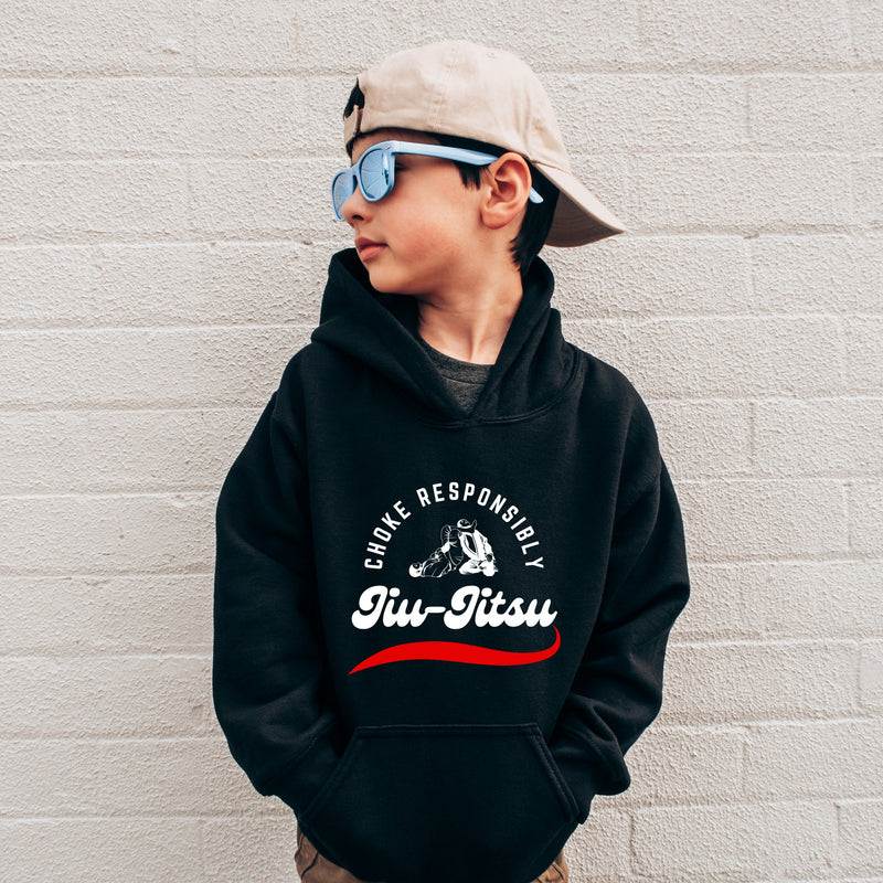 Youth Choke Responsibly Kids Hoodie
