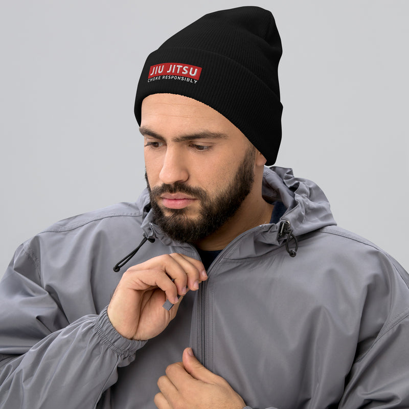 Choke Responsibly Cuffed Beanie