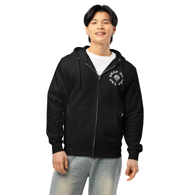Tap Snap or Nap Jiu Jitsu Embroidered Hoodie
