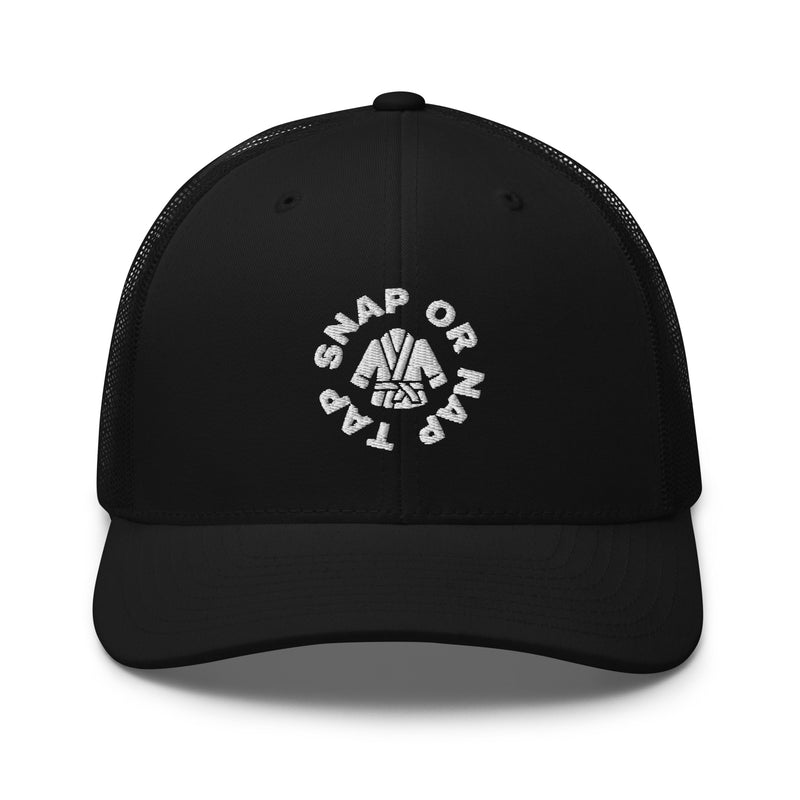 Tap Snap or Nap Jiu Jistu Trucker Cap