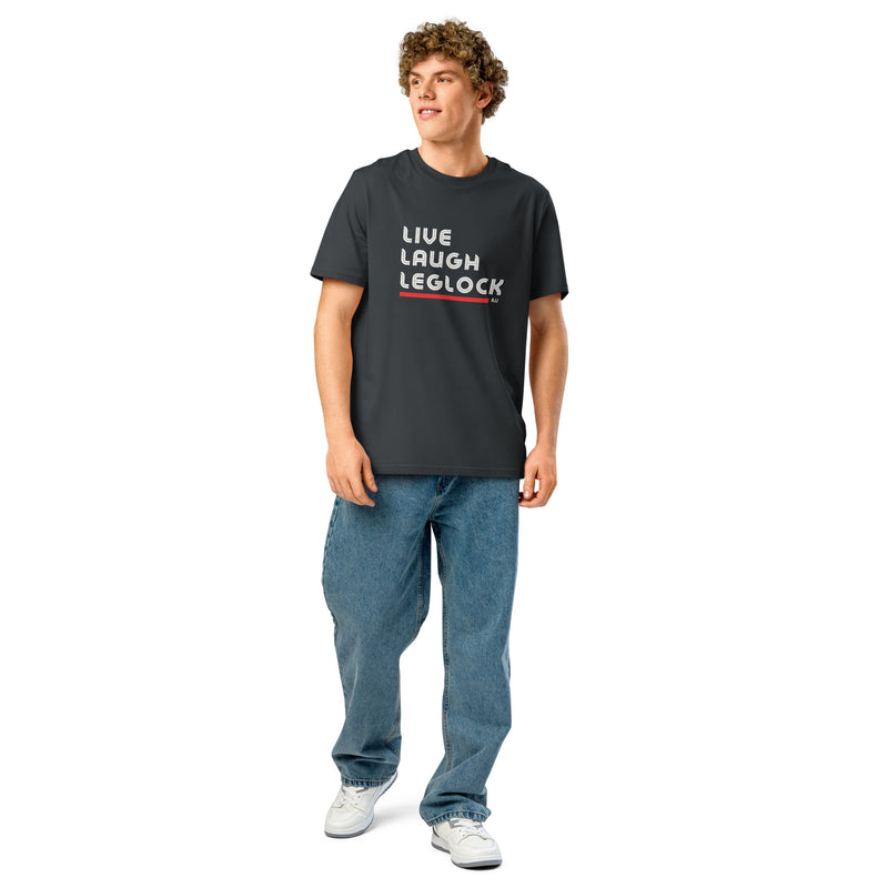 Live Laugh Leglock BJJ T Shirt