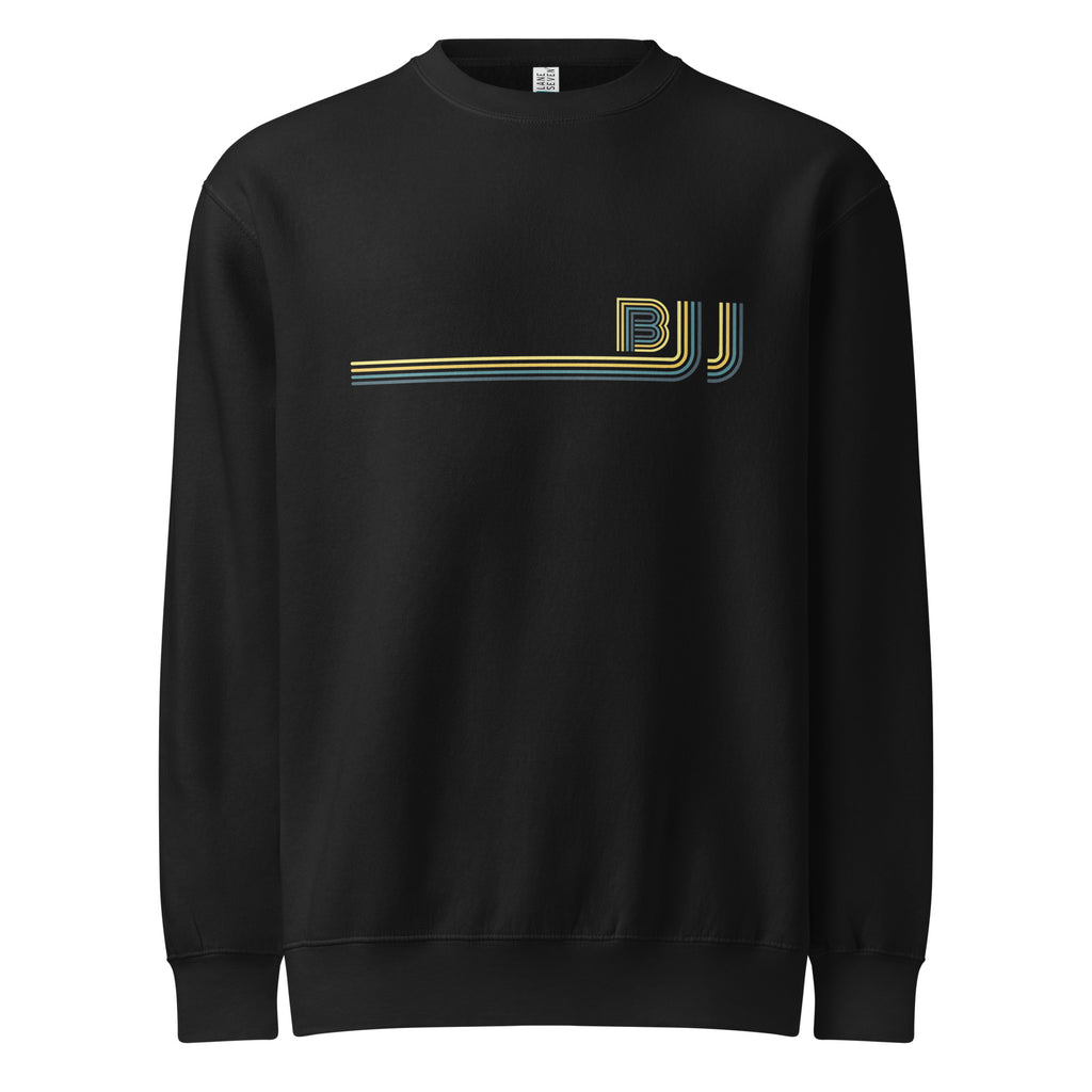 BJJ Retro Unisex premium crew neck sweatshirt