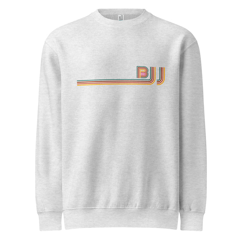 BJJ Retro Unisex premium crew neck sweatshirt